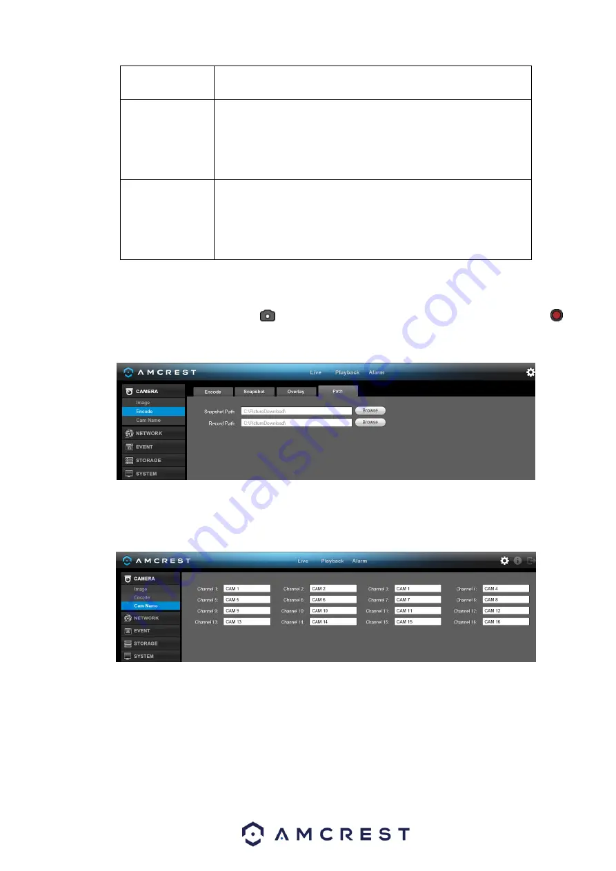 Amcrest General 1080P(V2) Mini 1U Series User Manual Download Page 129