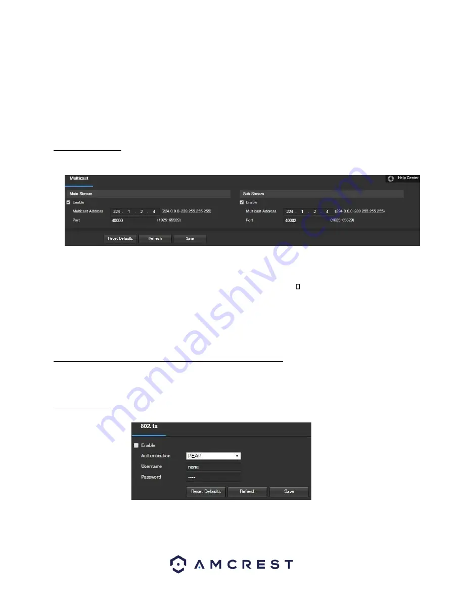 Amcrest IP8M-2496E User Manual Download Page 39