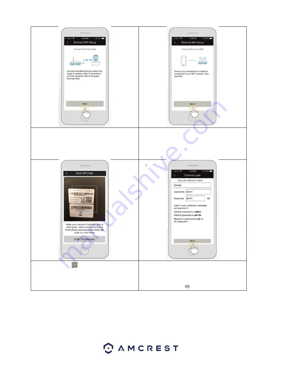 Amcrest IPM-721B User Manual Download Page 14