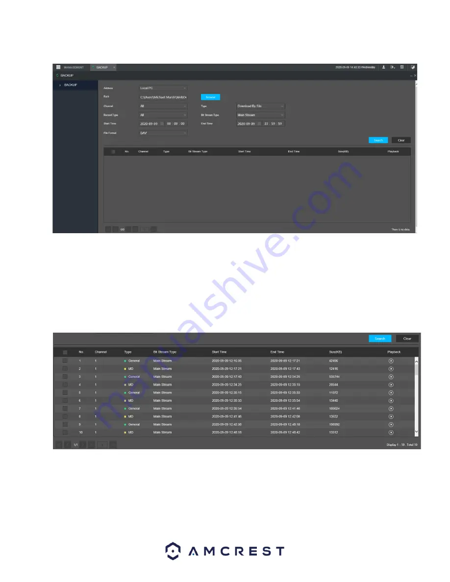 Amcrest NV2104 User Manual Download Page 118