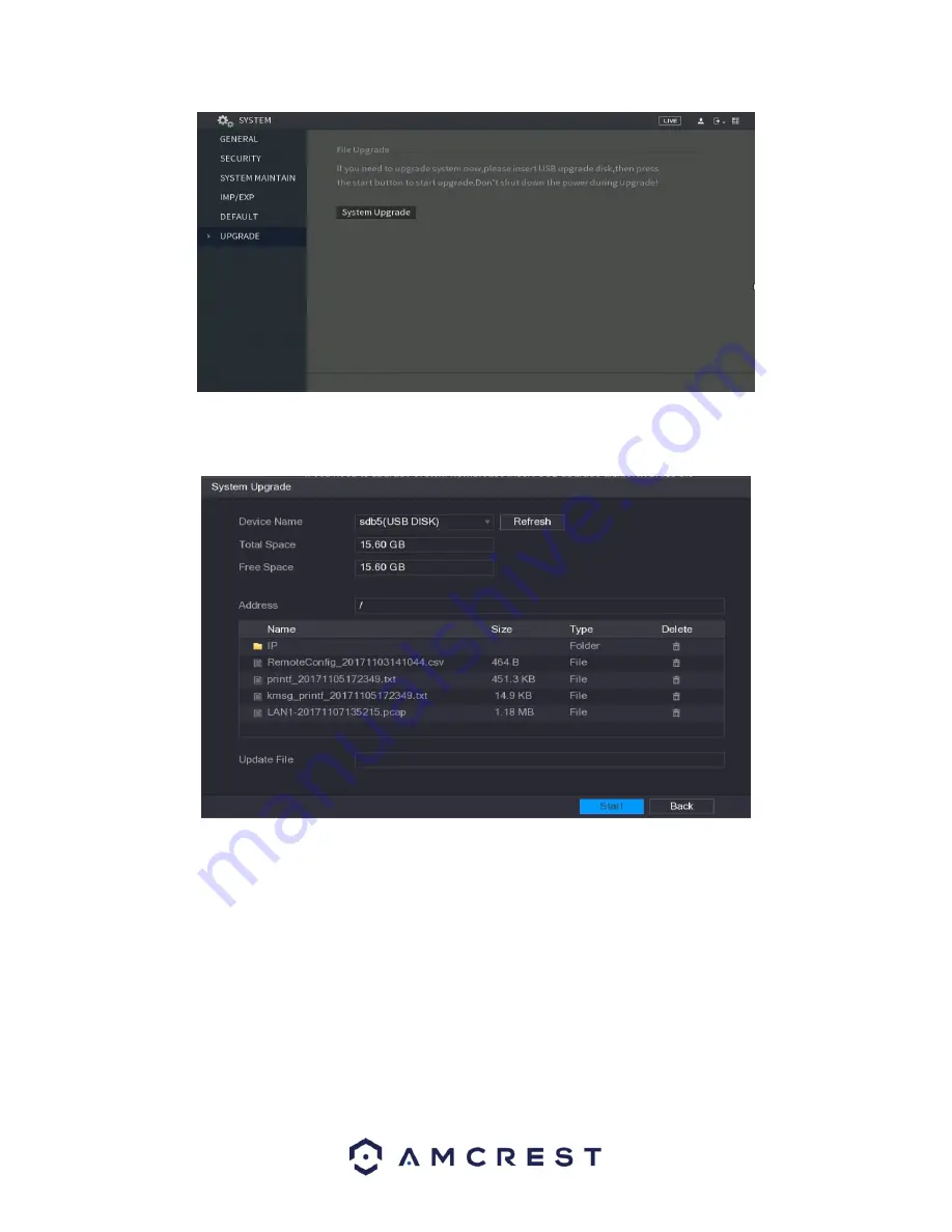 Amcrest XVR/H5 User Manual Download Page 120