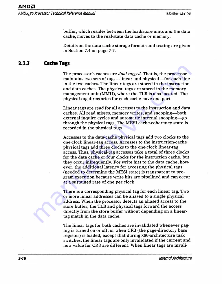 AMD AMD5K86 Technical Reference Download Page 41