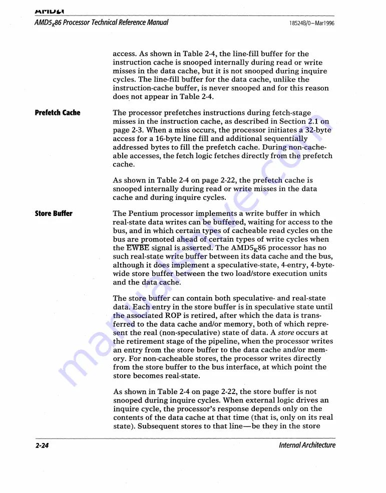 AMD AMD5K86 Technical Reference Download Page 49