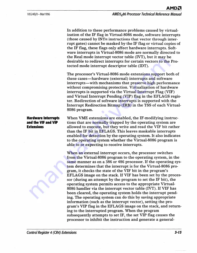 AMD AMD5K86 Technical Reference Download Page 68