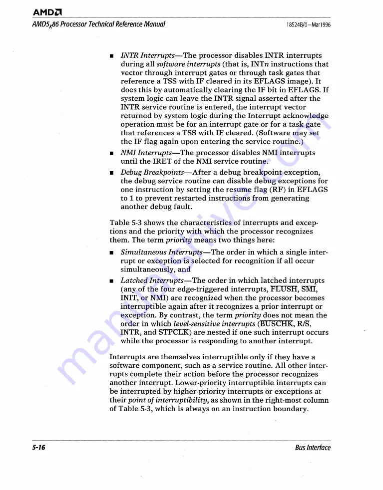 AMD AMD5K86 Technical Reference Download Page 135