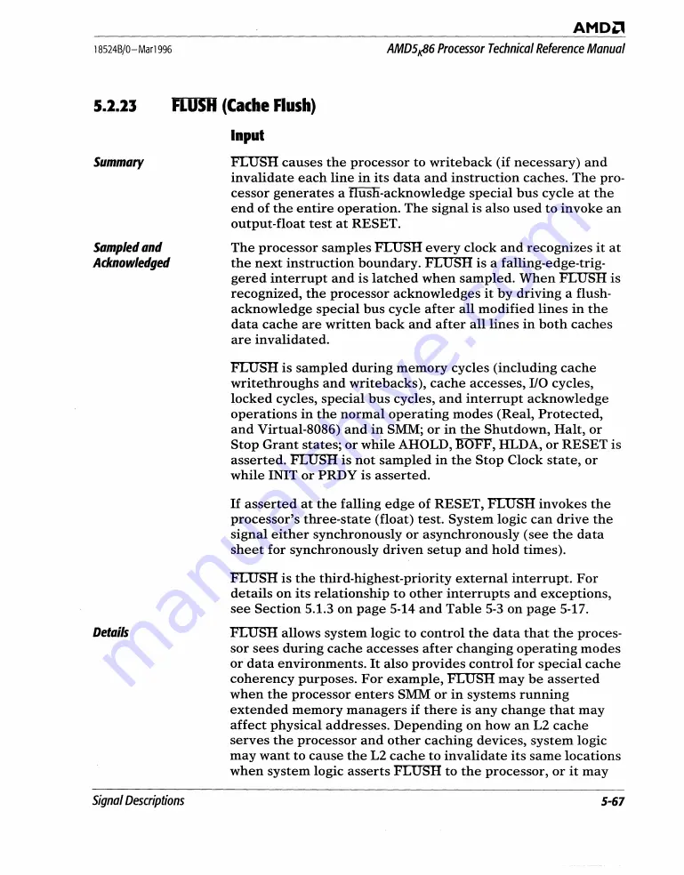 AMD AMD5K86 Technical Reference Download Page 186