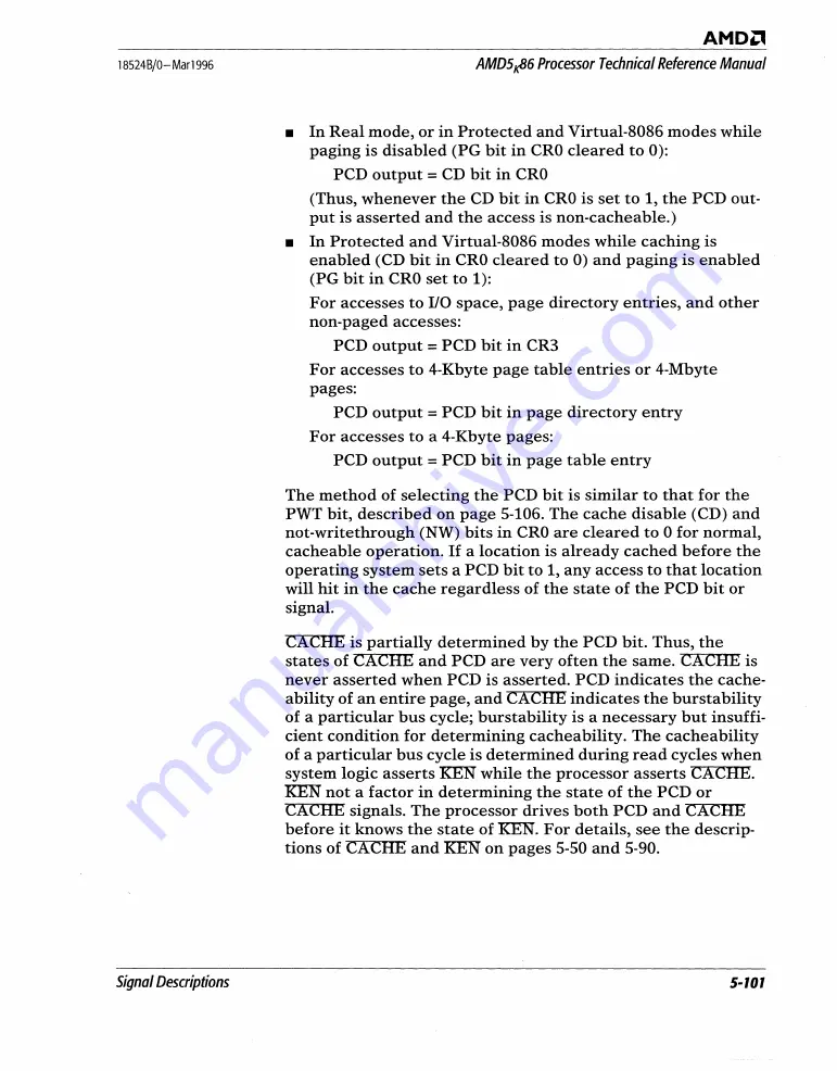 AMD AMD5K86 Technical Reference Download Page 220