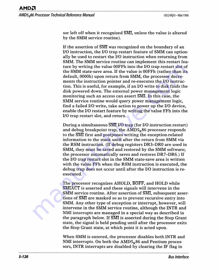 AMD AMD5K86 Technical Reference Download Page 239