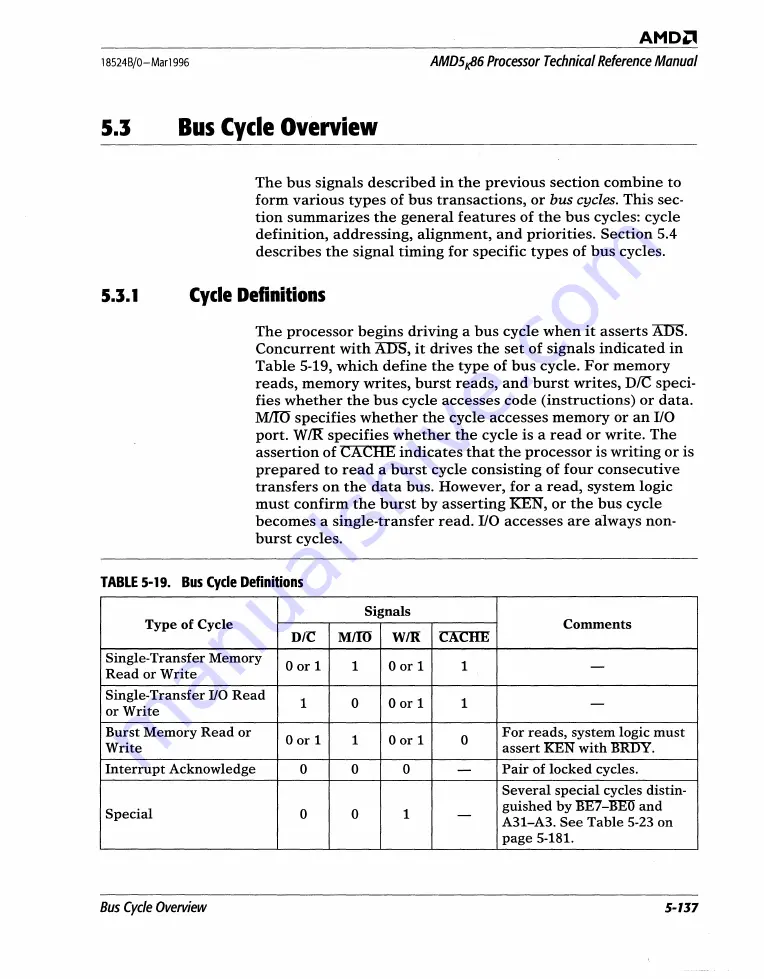 AMD AMD5K86 Technical Reference Download Page 256