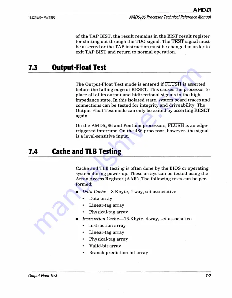 AMD AMD5K86 Technical Reference Download Page 370