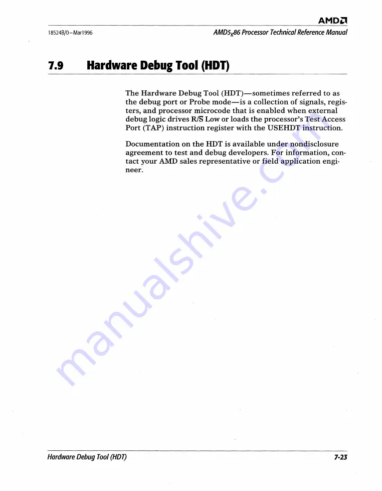 AMD AMD5K86 Technical Reference Download Page 386