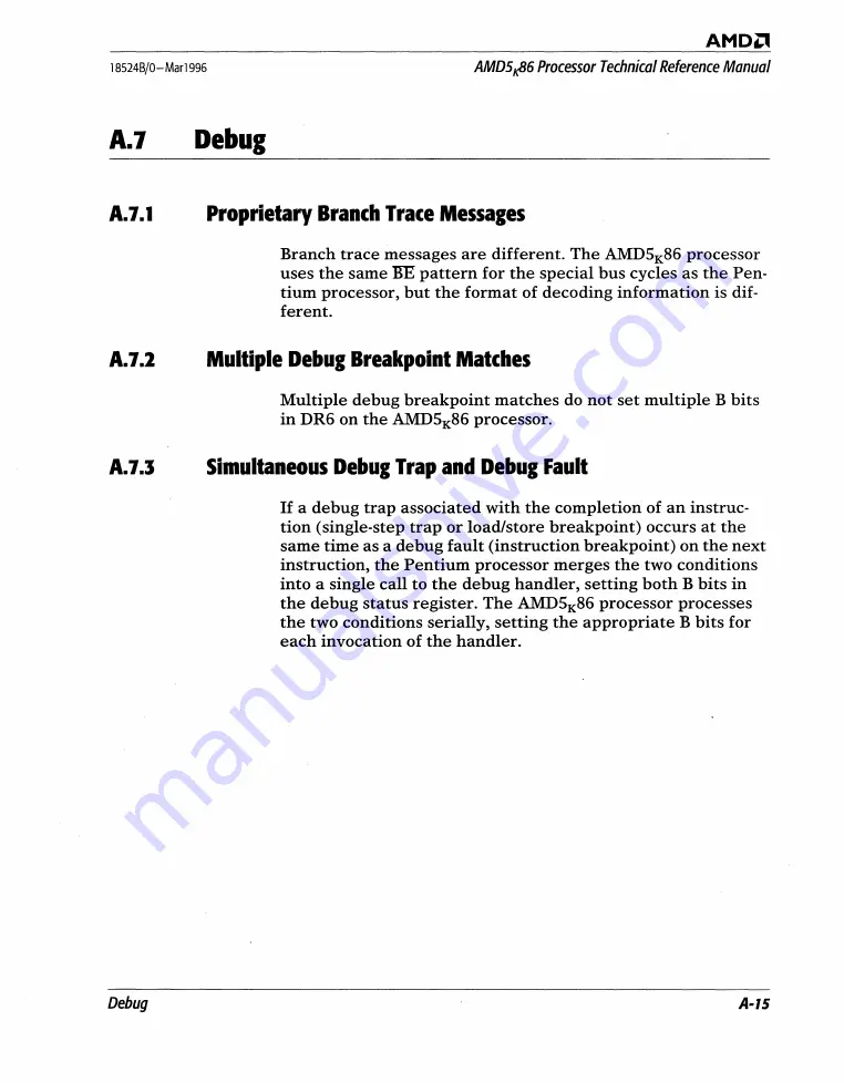 AMD AMD5K86 Technical Reference Download Page 402