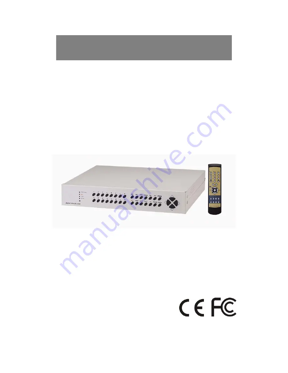 Ameba DVR-R216 User Manual Download Page 1