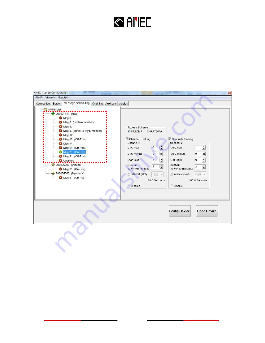 AMEC MANDO-301 Manual Download Page 43