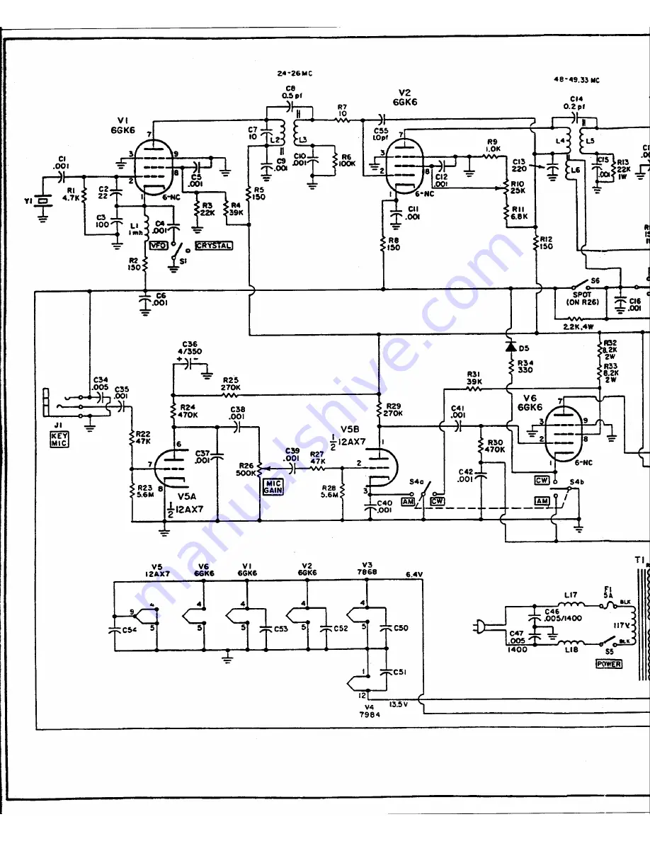 Ameco TX-62 Скачать руководство пользователя страница 10