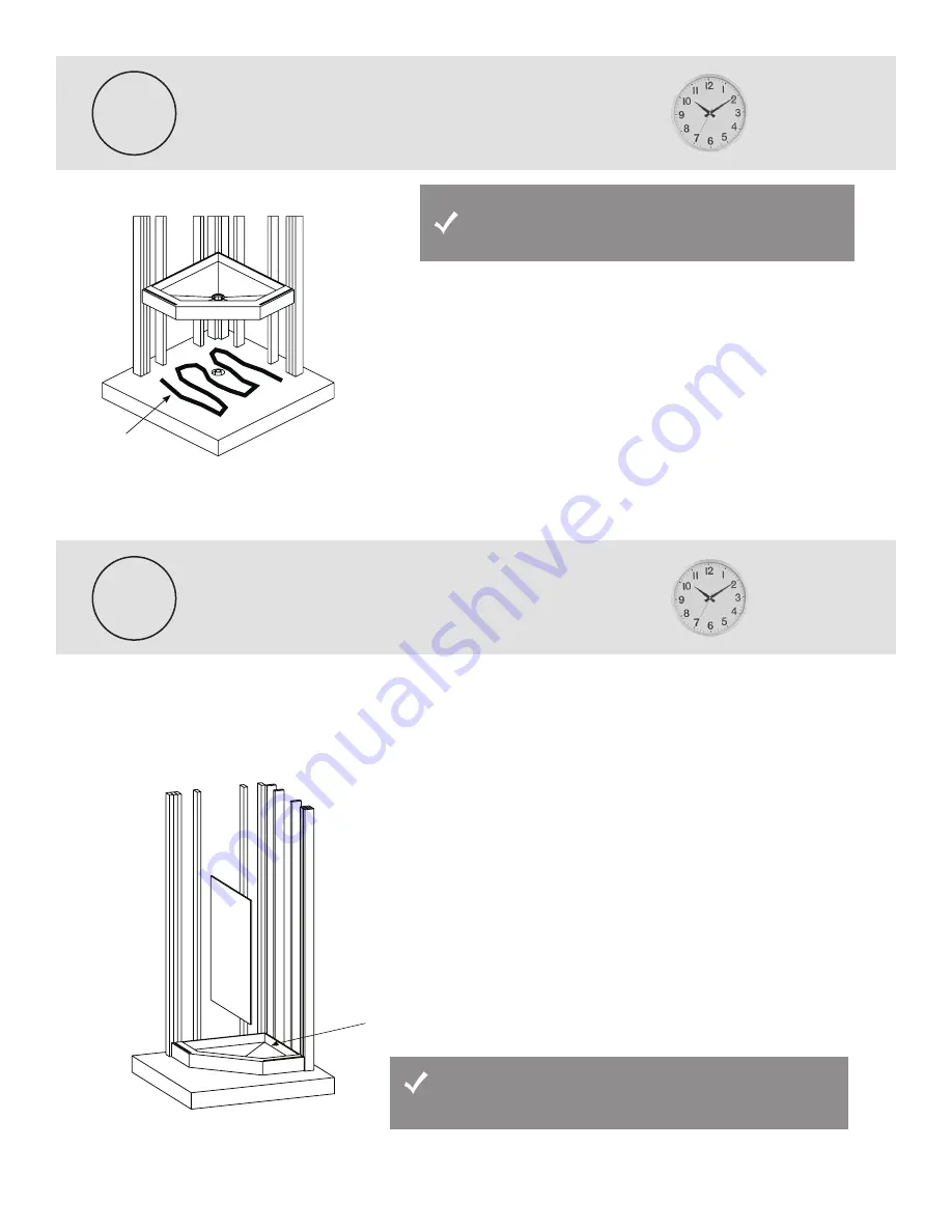 American Bath Factory Sistine Stone Neo Corner-Hnf Installation Manual Download Page 5