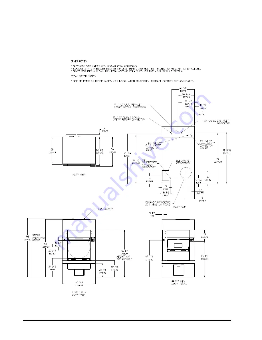 American Dryer Corp. AD-202 Скачать руководство пользователя страница 10