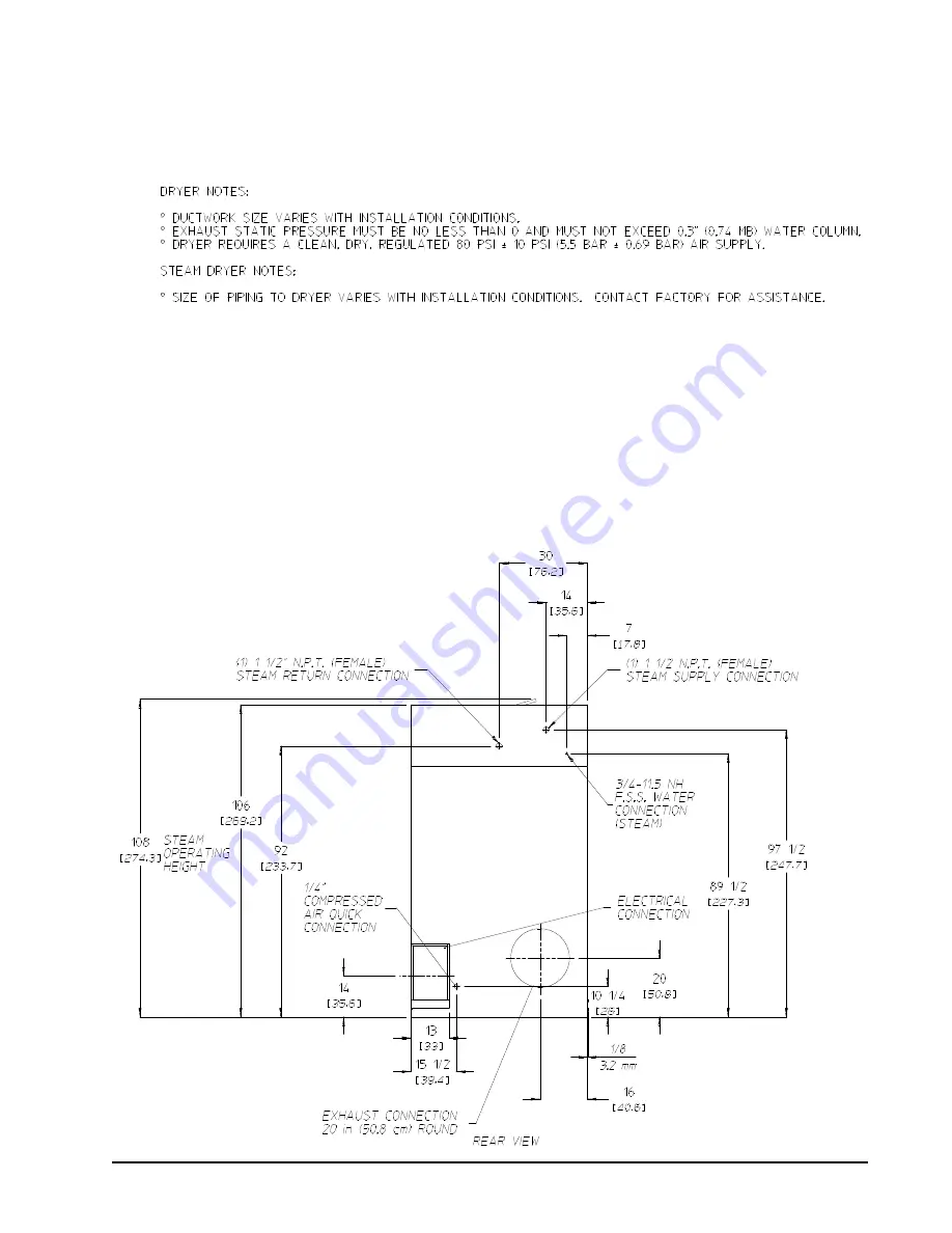 American Dryer Corp. AD-202 Operation Manual Download Page 11