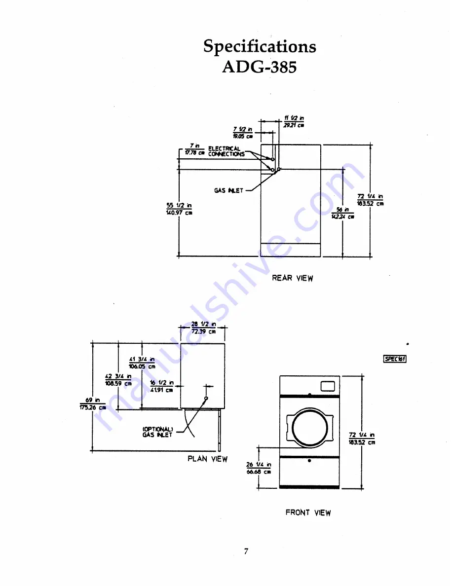 American Dryer Corp. AD-385 Скачать руководство пользователя страница 11