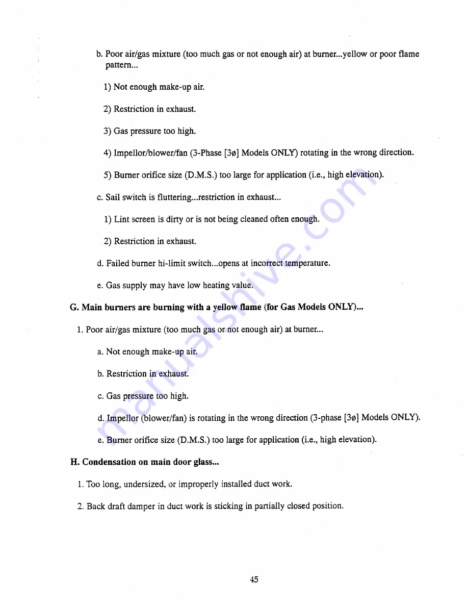 American Dryer Corp. AD-385 Installation & Operator'S Manual Download Page 49