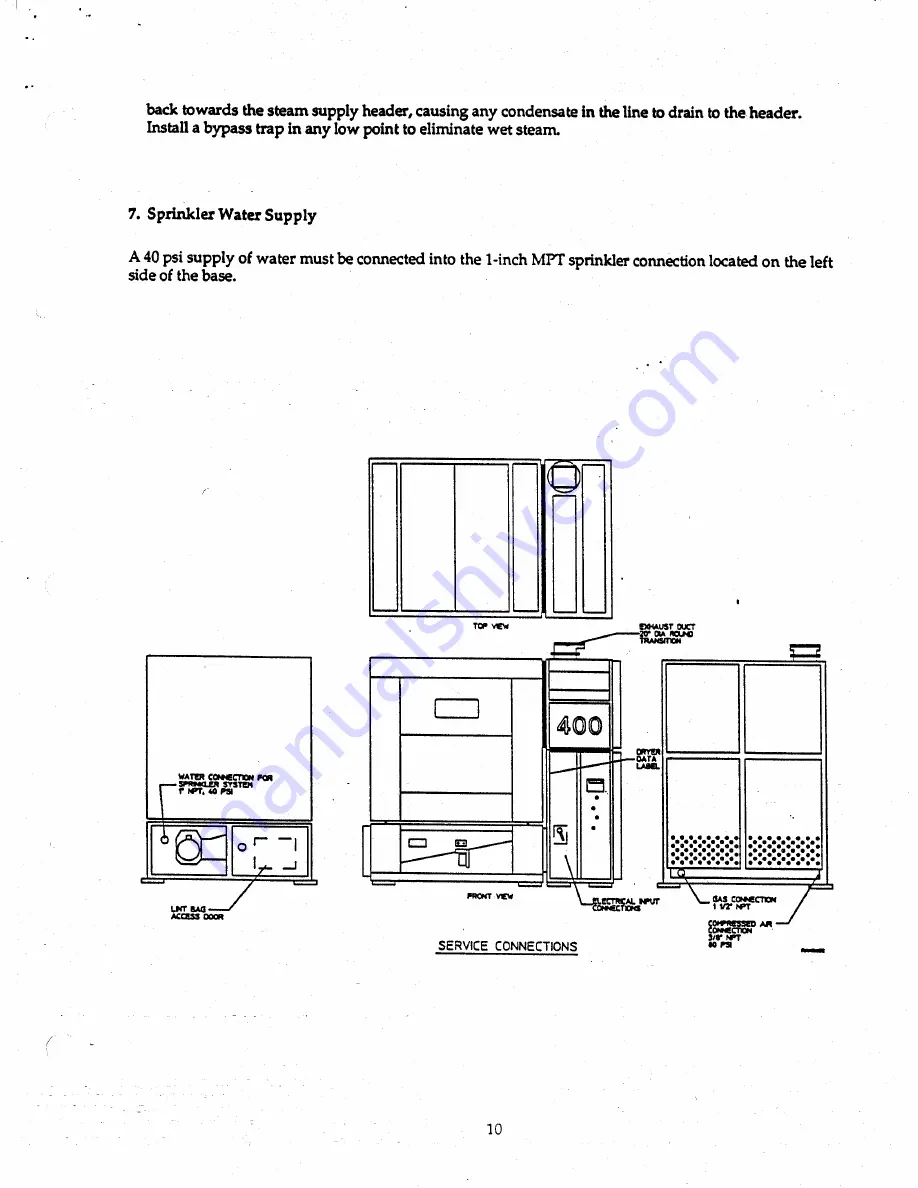 American Dryer Corp. AD-400 Скачать руководство пользователя страница 12