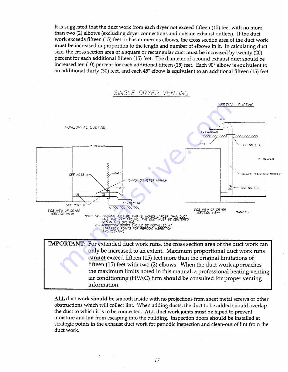 American Dryer Corp. AD-75T Скачать руководство пользователя страница 21