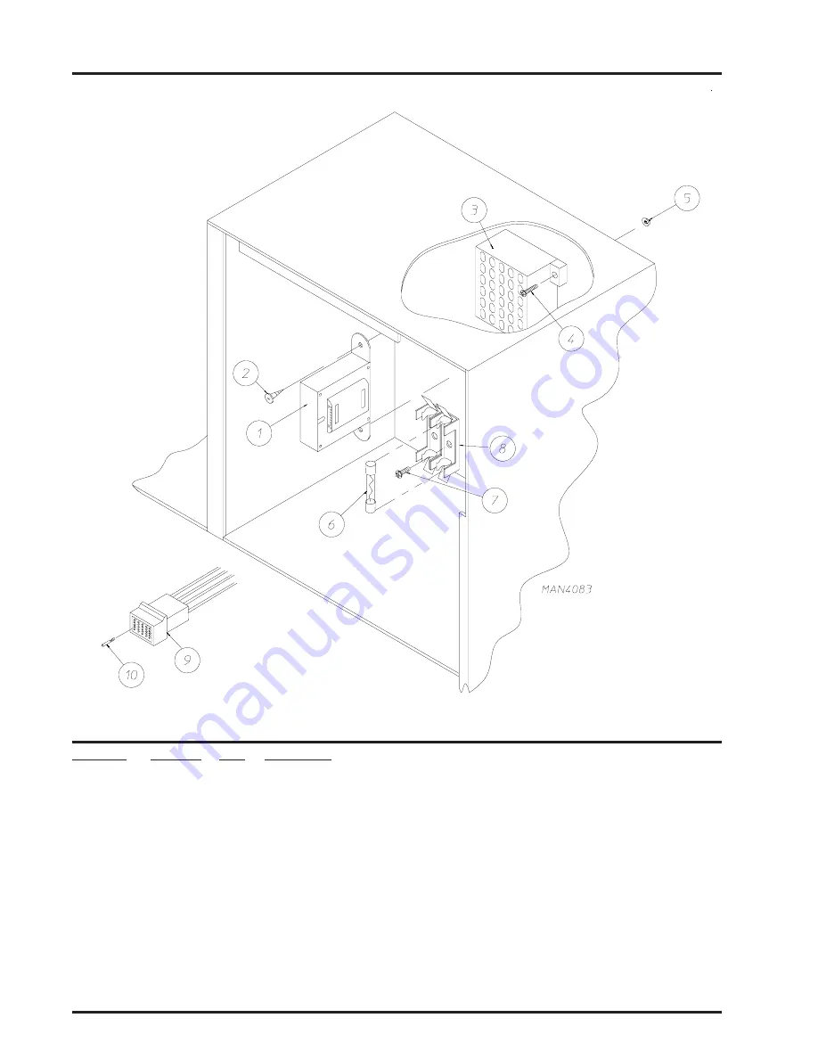 American Dryer Corp. ADG-758 Parts Manual Download Page 8