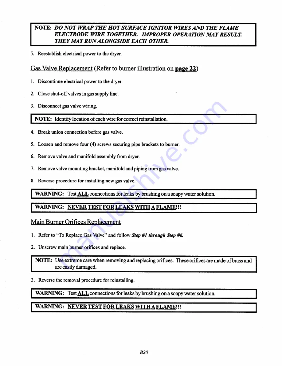 American Dryer Corp. CE 96-190 Service Manual Download Page 79