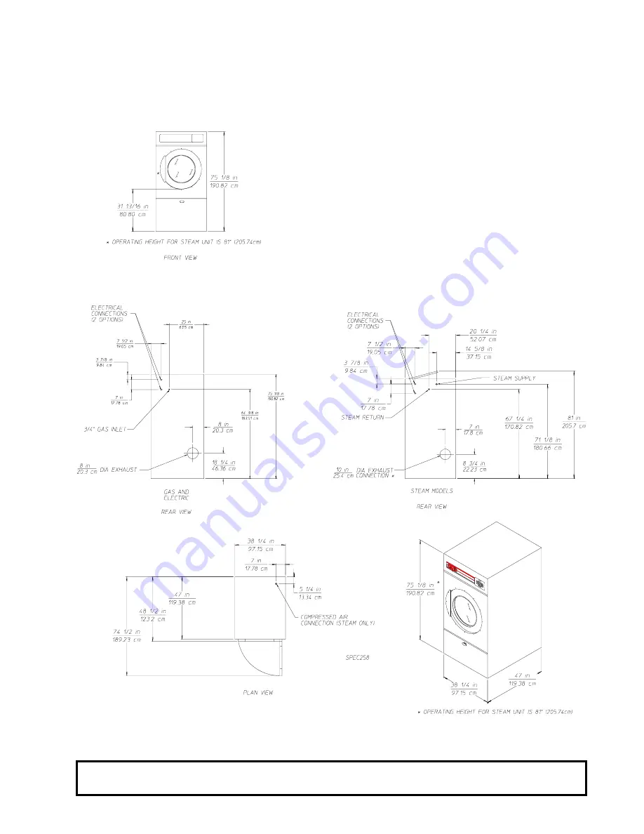 American Dryer Corp. ML-75HS Скачать руководство пользователя страница 11