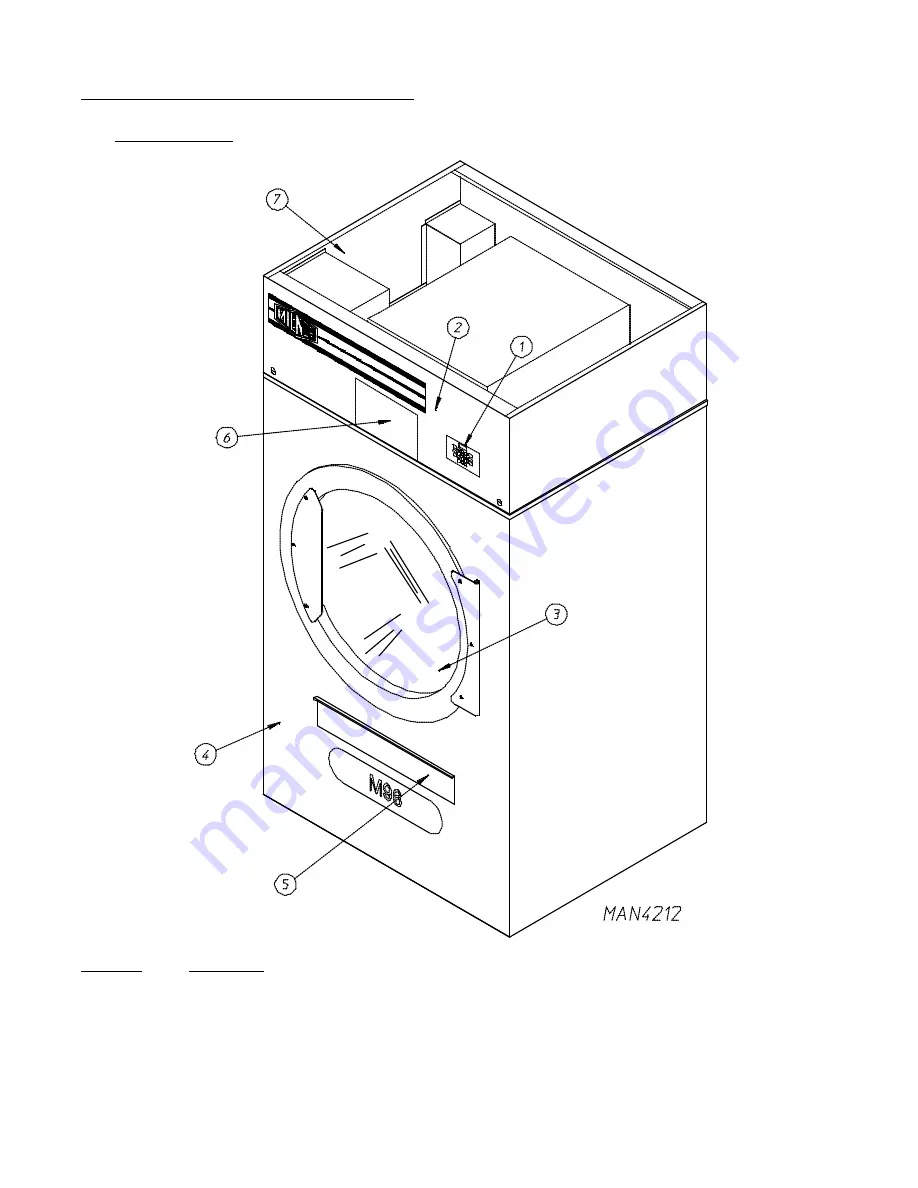 American Dryer Corp. ML-96D Installation Manual Download Page 12