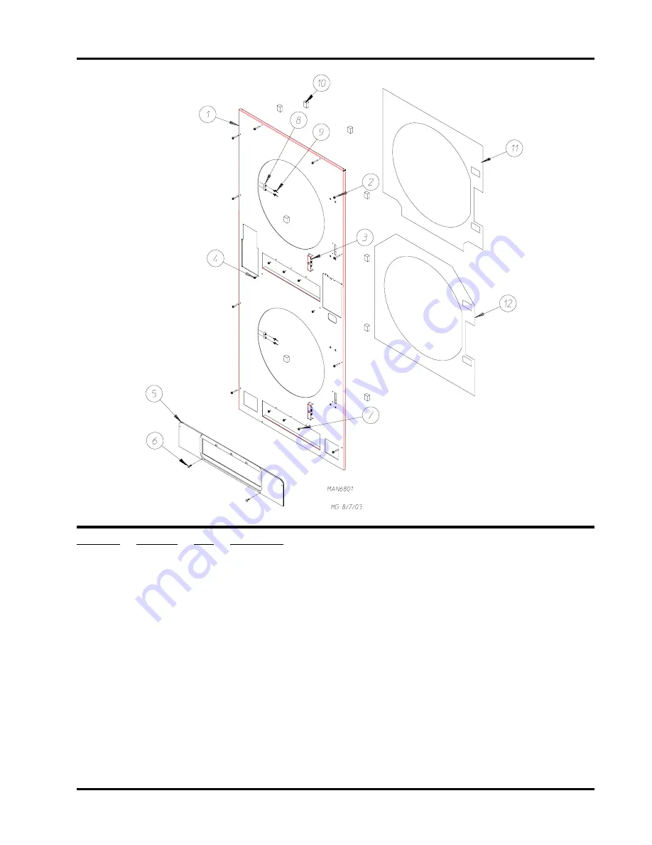 American Dryer AD-360X2RD Parts Manual Download Page 5