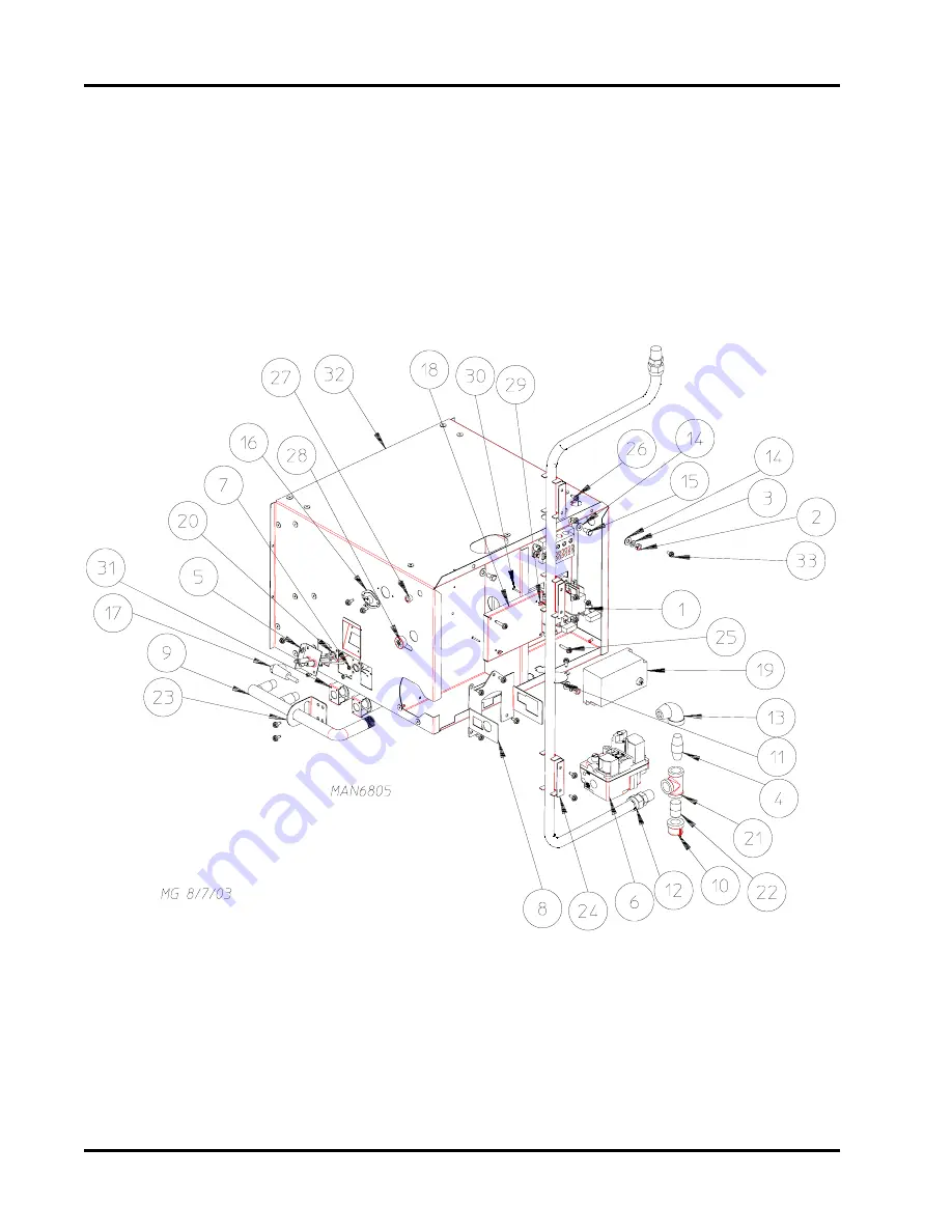 American Dryer AD-360X2RD Parts Manual Download Page 22