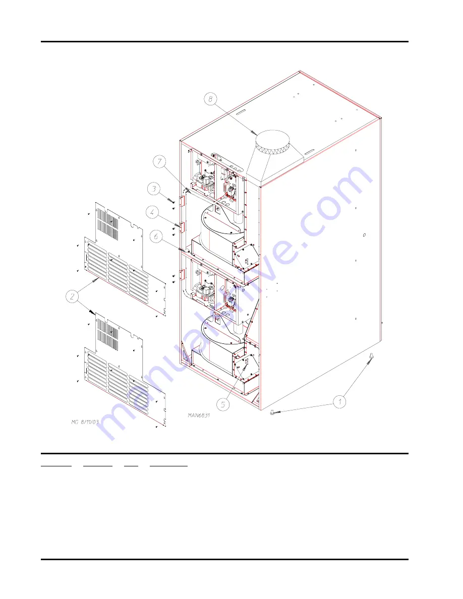 American Dryer AD-360X2RD Parts Manual Download Page 30