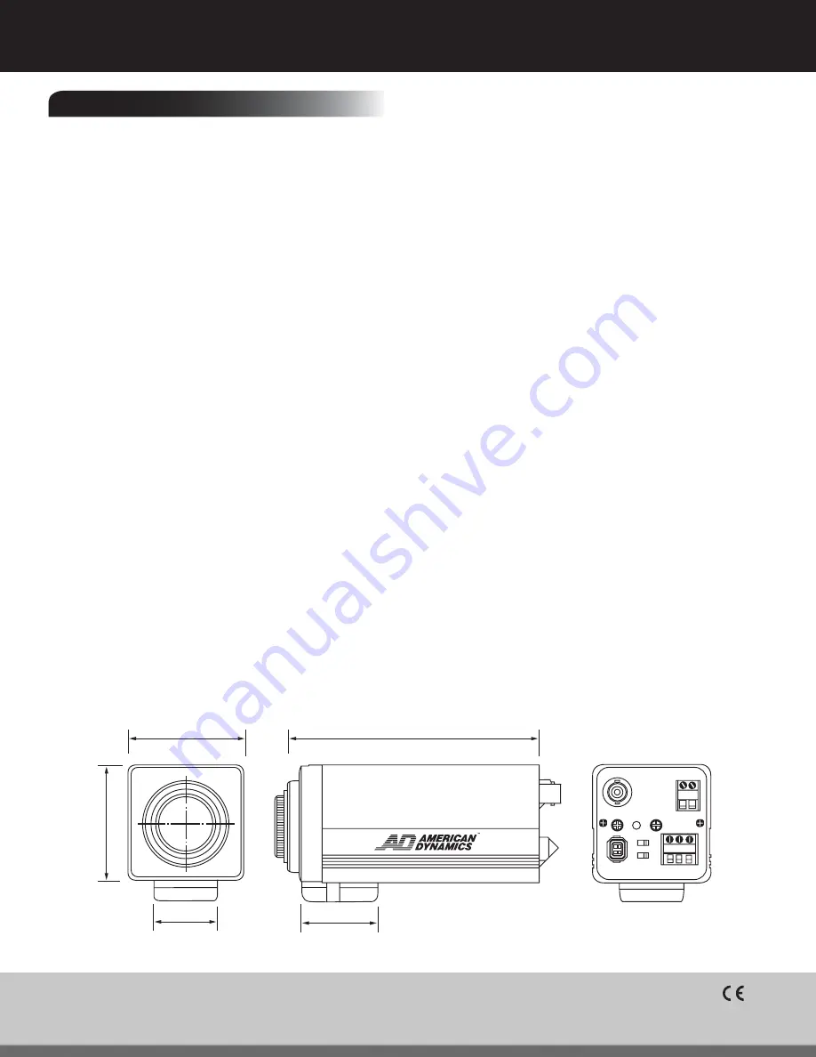 American Dynamics ADC531 Specifications Download Page 2