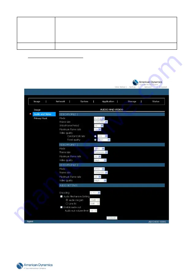 American Dynamics ADCi400 Series Installation & Operation Manual Download Page 49