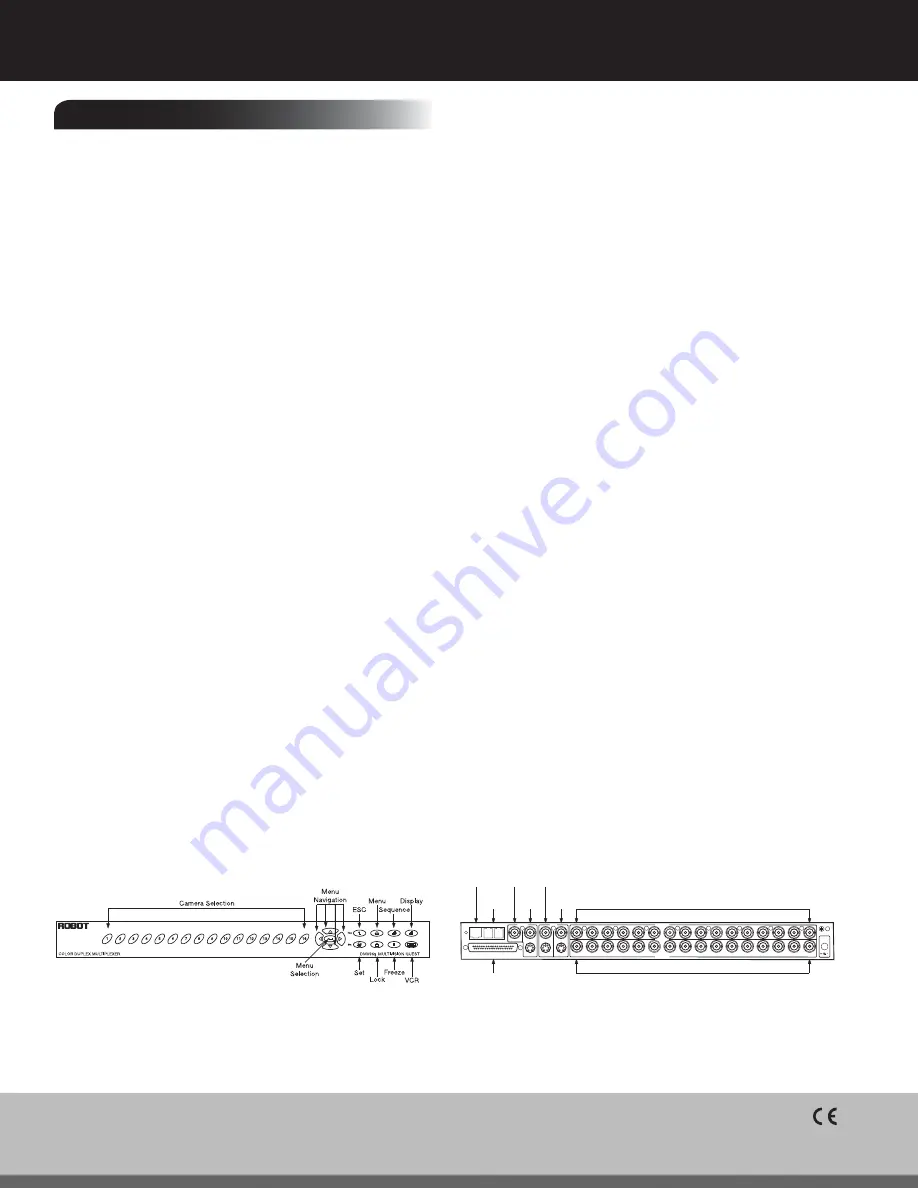 American Dynamics Multivision Quest DMV14Q Specifications Download Page 2