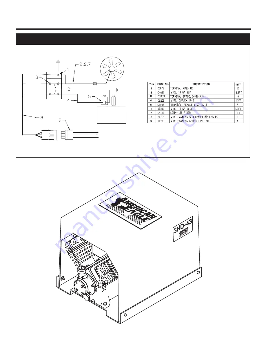 American Eagle SHD-43/23P Owner'S Manual Download Page 22