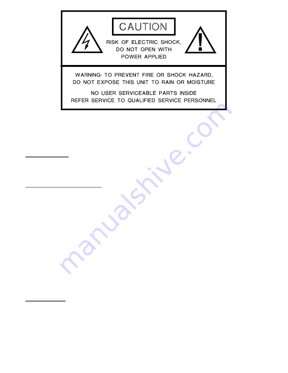 American Fibertek RR-2400 Instruction Manual Download Page 2