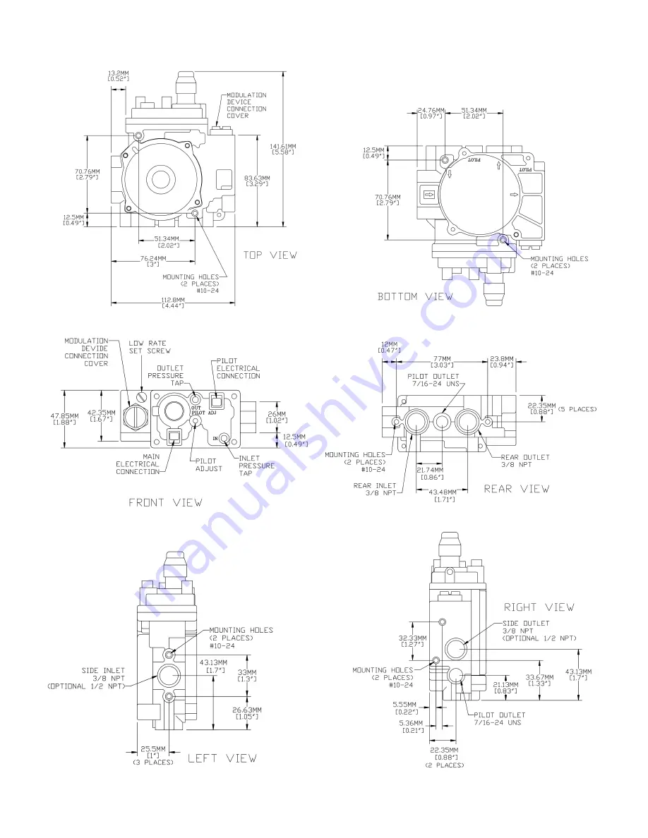 american flame AF-4000 Series Manual Download Page 3