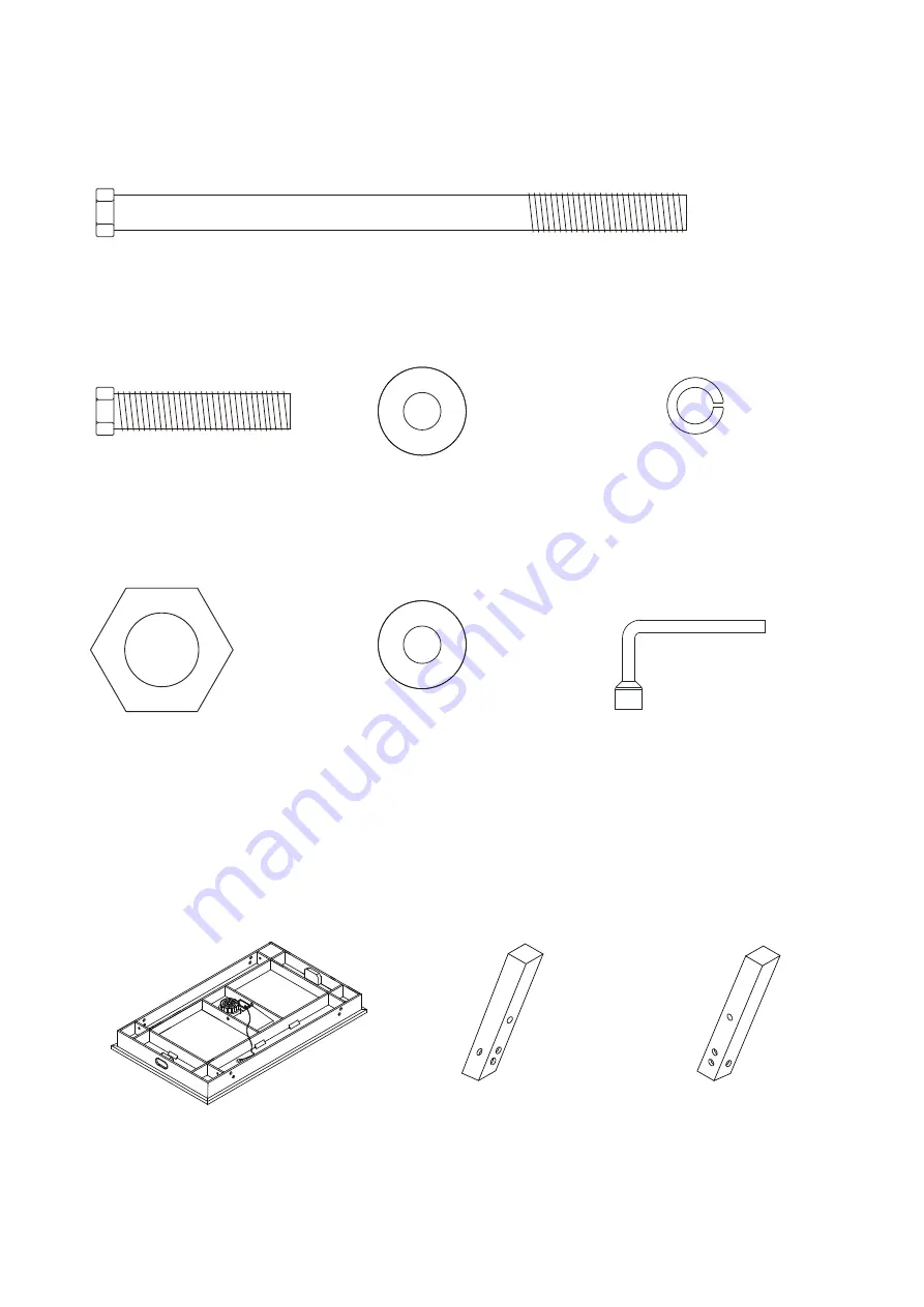 American Legend 72'' BROOKDALE AIR HOCKEY TABLE AL1005W/F Assembly Instructions Manual Download Page 3