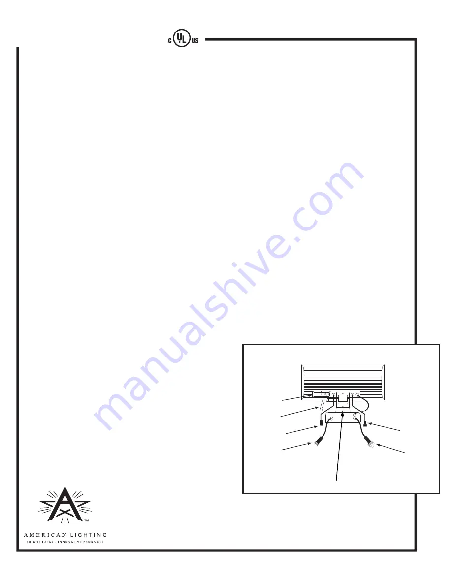 American Lighting LW36-RGB Скачать руководство пользователя страница 1