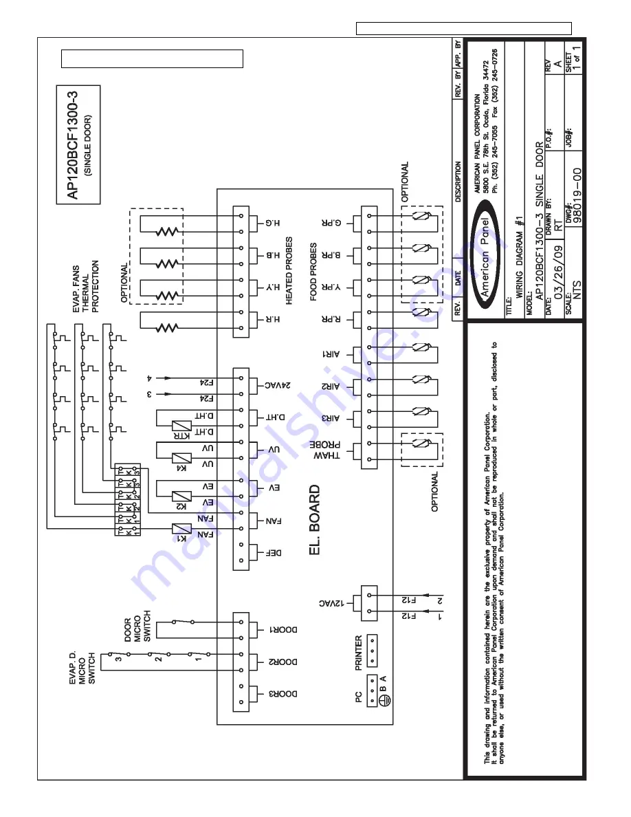 American Panel HURRICHILL AP120BC1000-3 User Manual Download Page 39