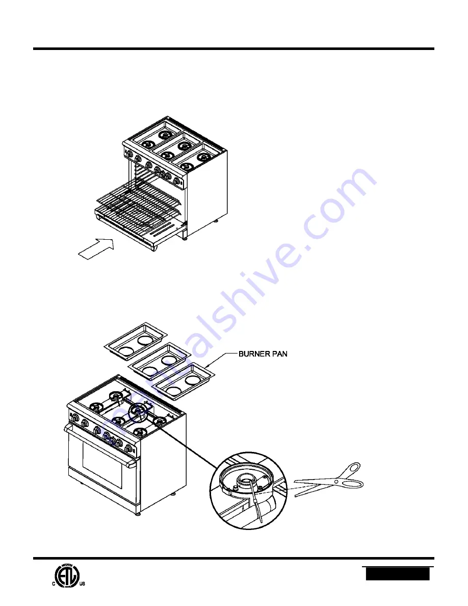 American Range CUISINE ARR-436GD Use And Care Manual Download Page 15