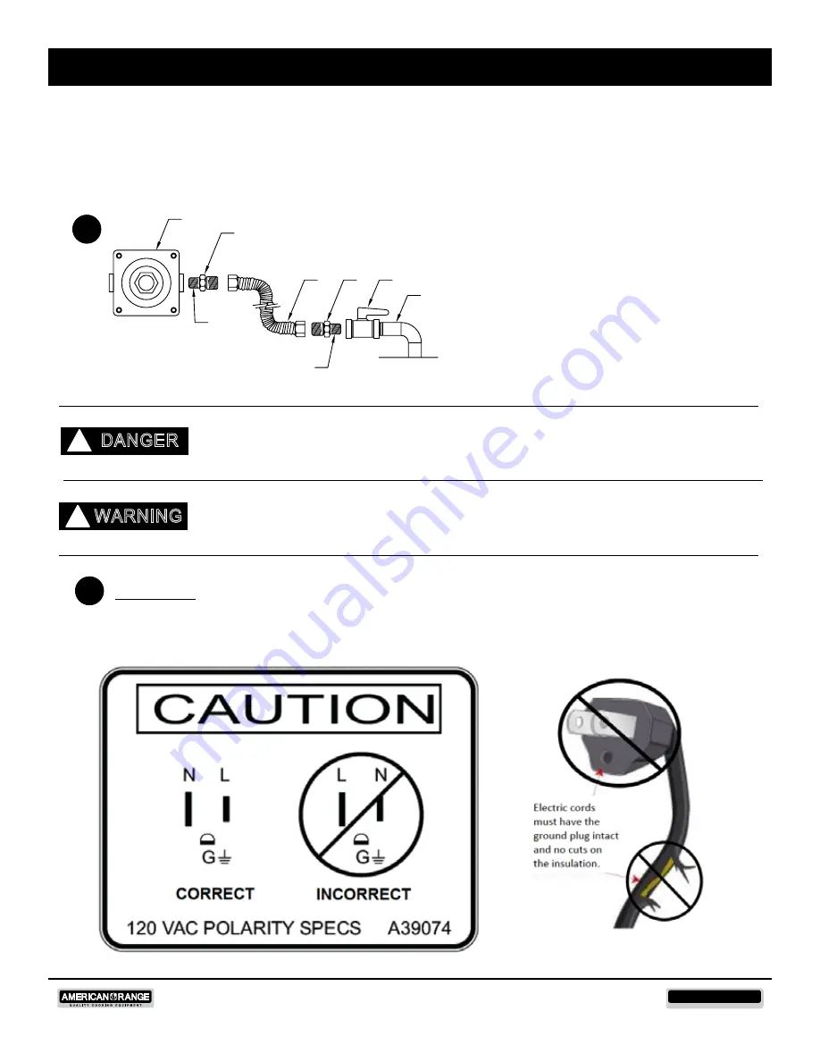 American Range CUISINE ARR-530 Use & Care And Installation Manual Download Page 11