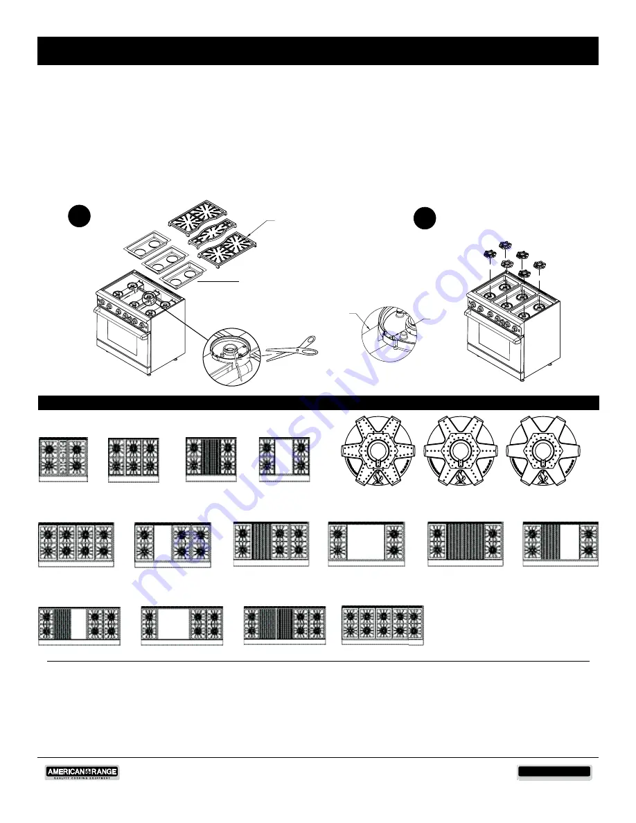 American Range CUISINE ARR-530 Use & Care And Installation Manual Download Page 13