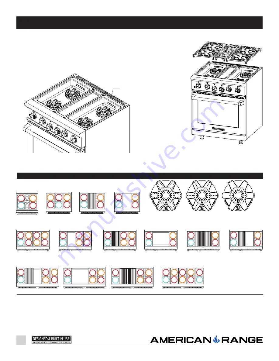 American Range CUISINE Series Installation Manual Download Page 16