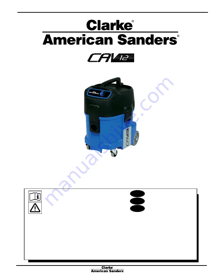 American Sanders 07158A Operator'S Manual Download Page 2