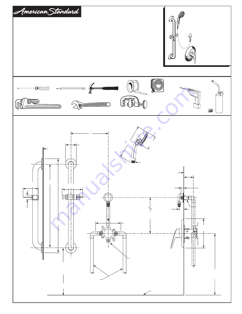 American Standard 1662SG.211 Installation Instructions Download Page 1