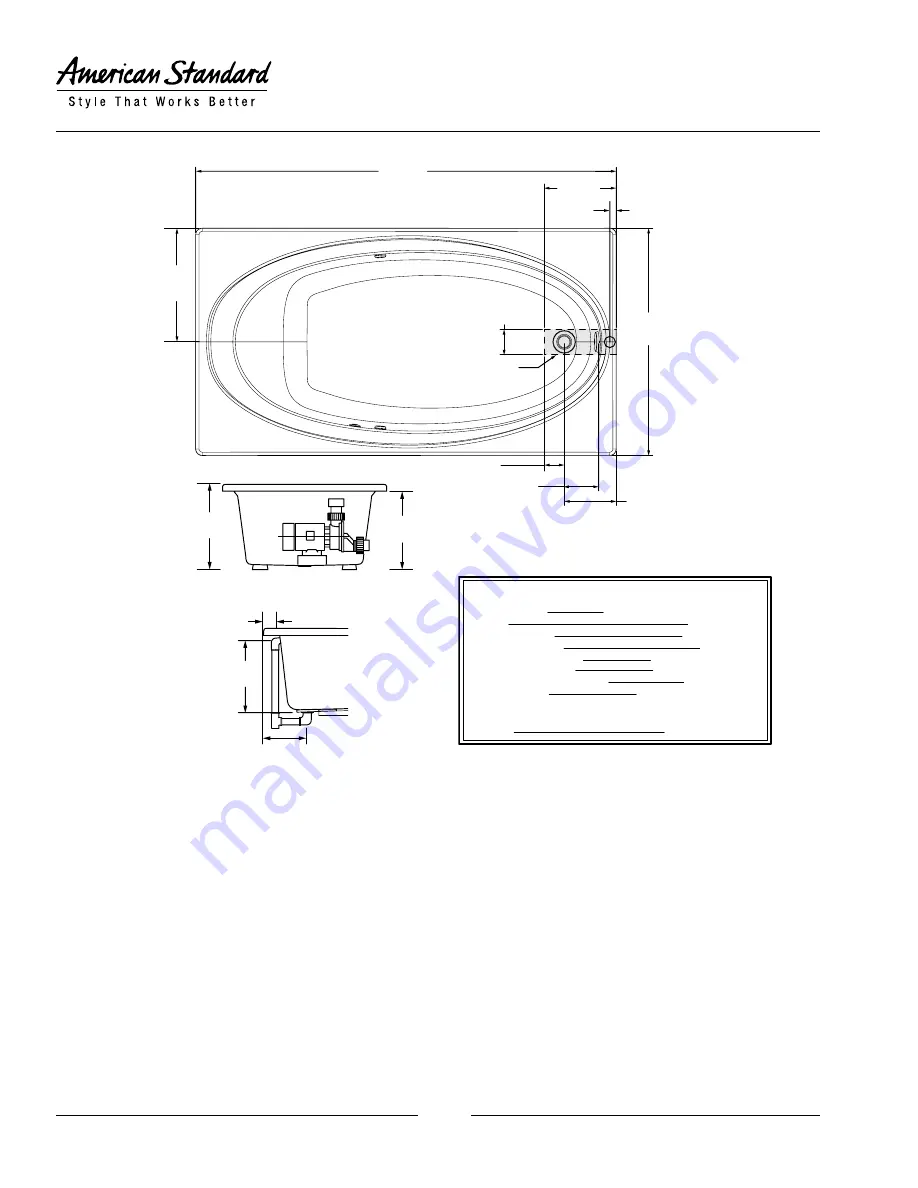 American Standard 2645V.002C Скачать руководство пользователя страница 2