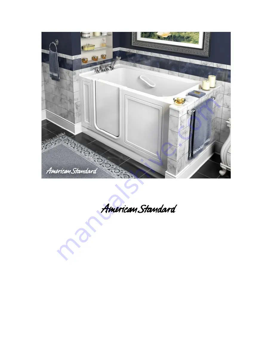 American Standard 2651.110 Скачать руководство пользователя страница 2